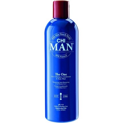 

Man The One Шампунь-кондиционер 3-в-1 для мытья тела, 355 мл, Chi