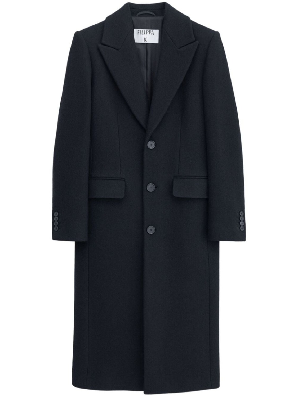 

Filippa K однобортное пальто 93, черный