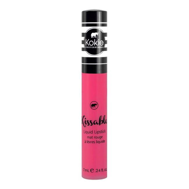 

Жидкая помада Kissable Kokie, цвет haute pink, 7 мл