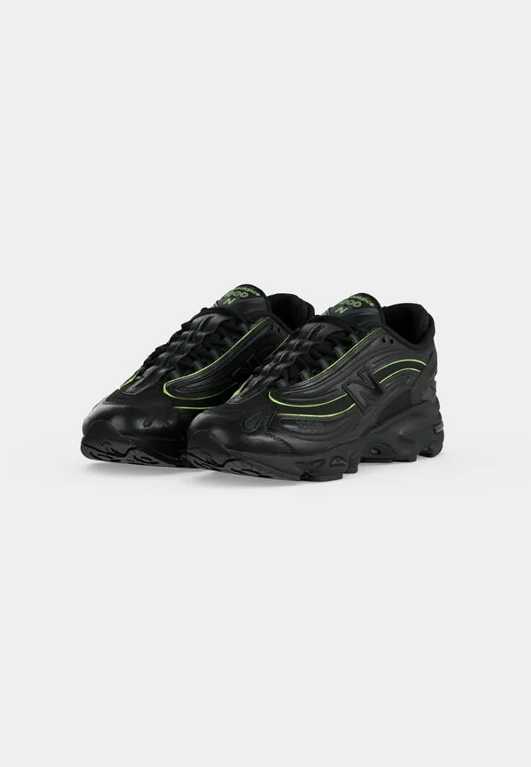 Кроссовки u1000 New Balance, Black/Yellow — фото 3