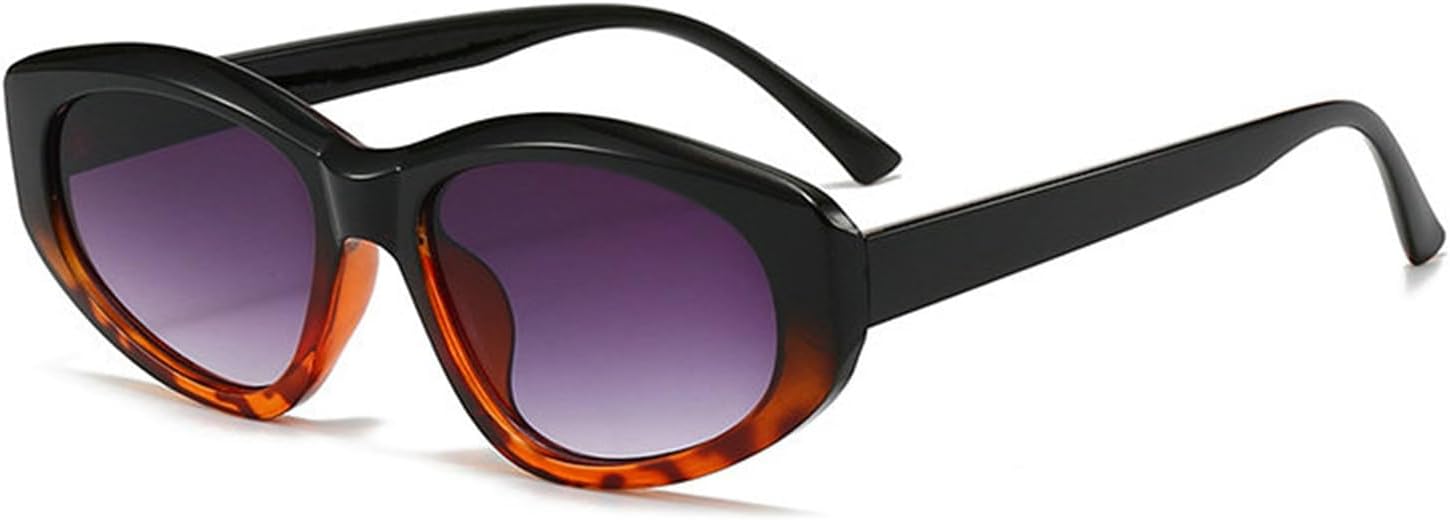 

Хелена Ретро большие овальные солнцезащитные очки для мужчин, модные очки в стиле Y2k, градиентные, UV400, женские оранжево-синие солнцезащитные очки для активного отдыха helena, C6