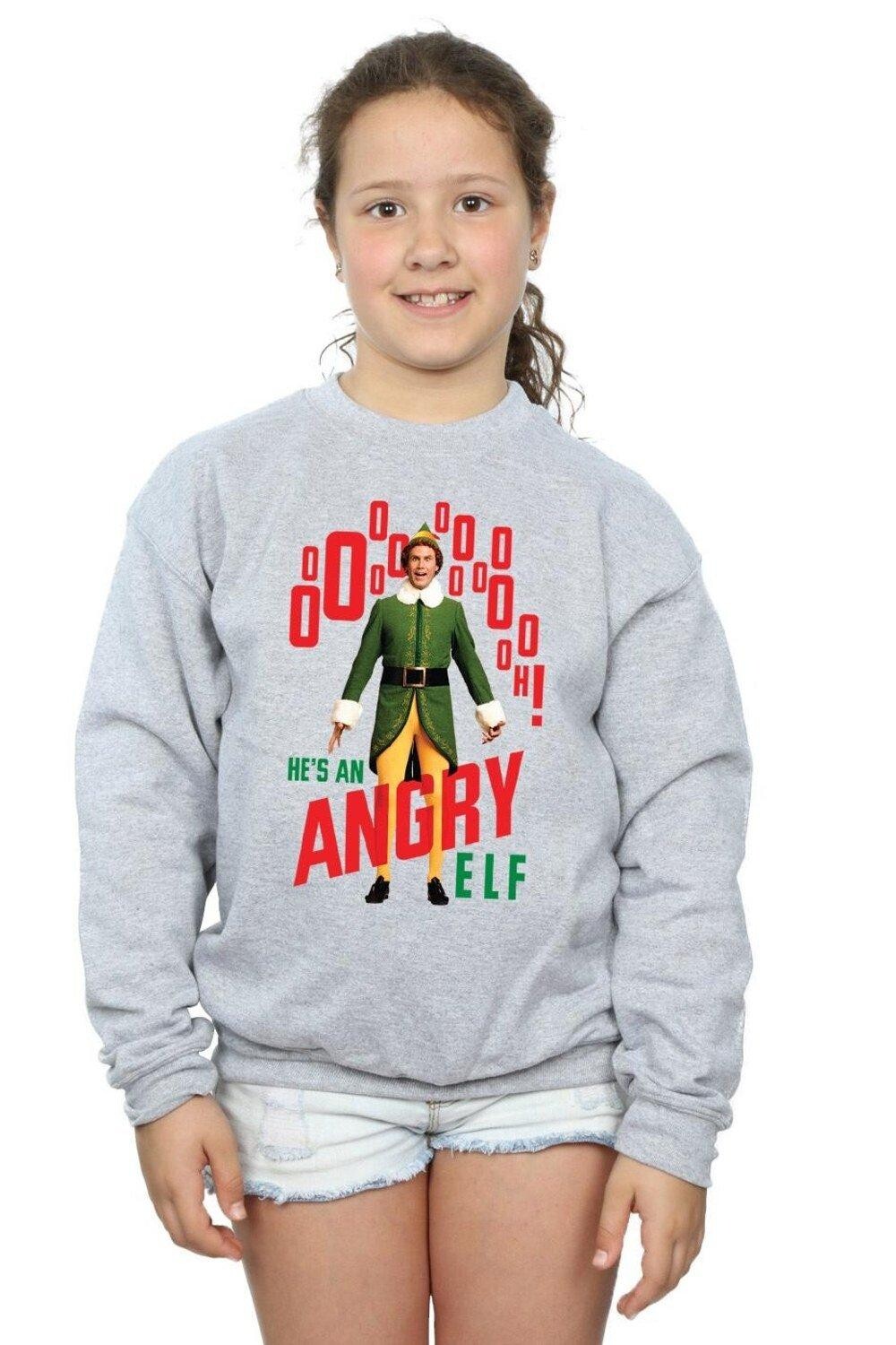 

Злая толстовка Elf, серый