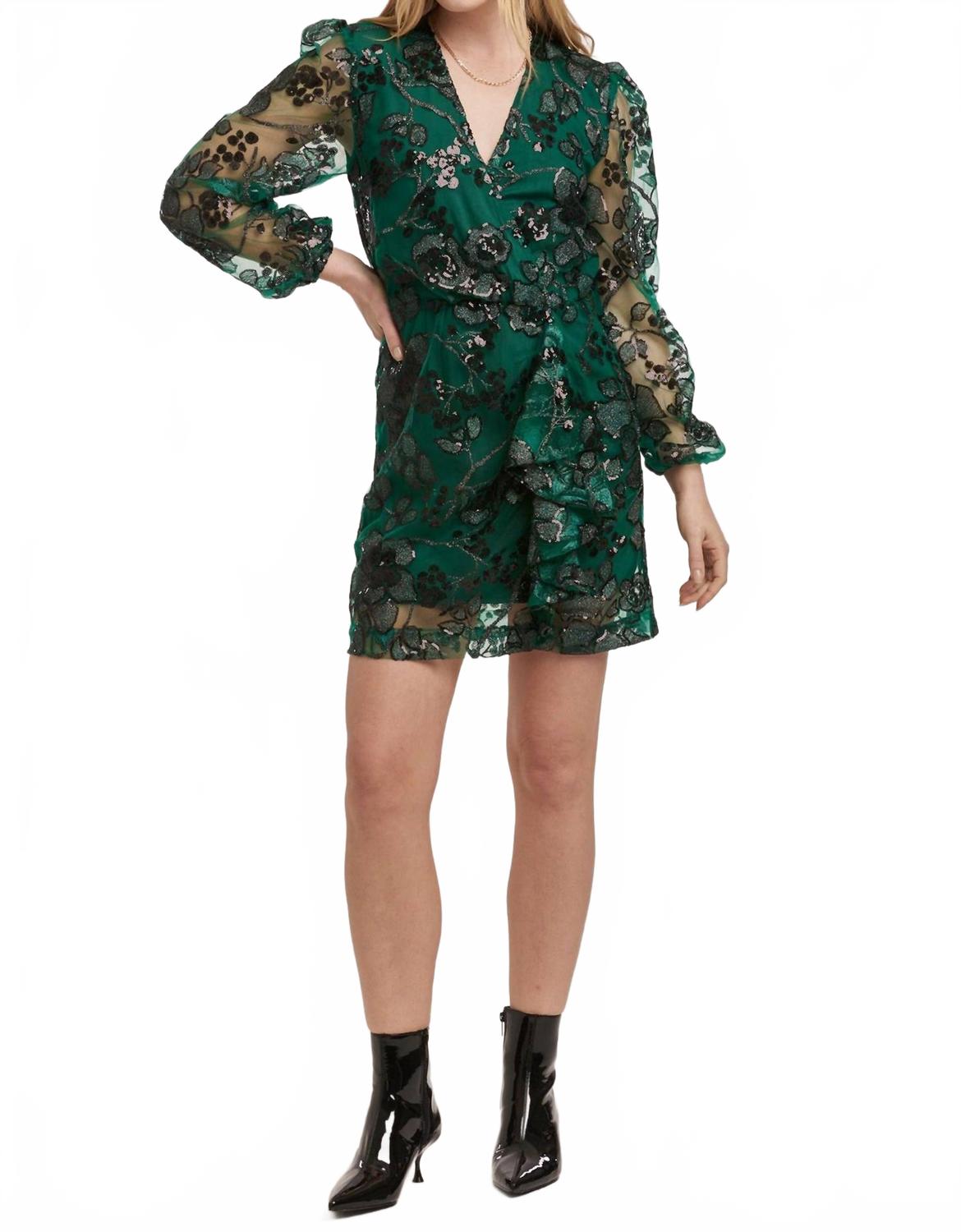 

Женское мини-платье Mina в изумрудном саду DEAR JOHN DENIM, изумрудный