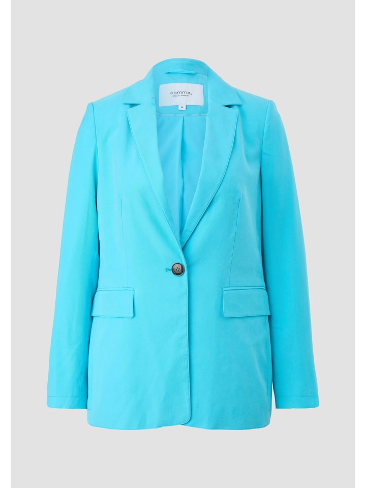 

Comma Блейзер для дома, цвет 6238_бирюзовый