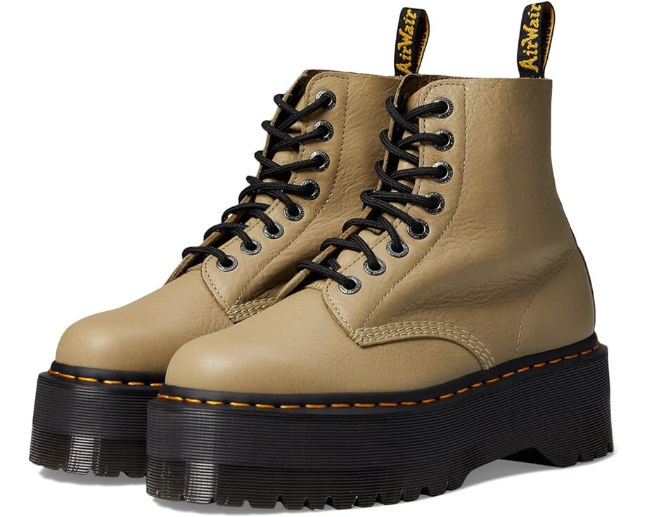 

Ботинки Dr. Martens 1460 Pascal Max, цвет Pale Olive