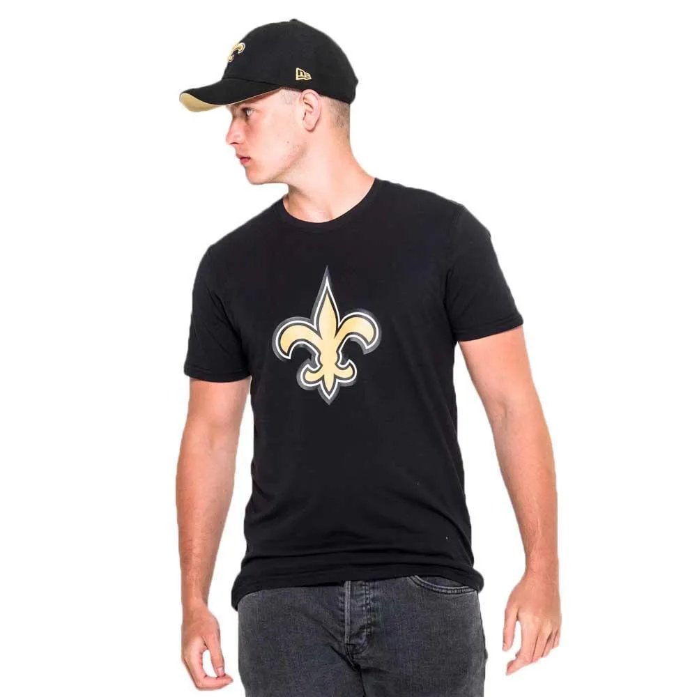

Футболка с коротким рукавом New Era New Orleans Saints Team Logo, черный