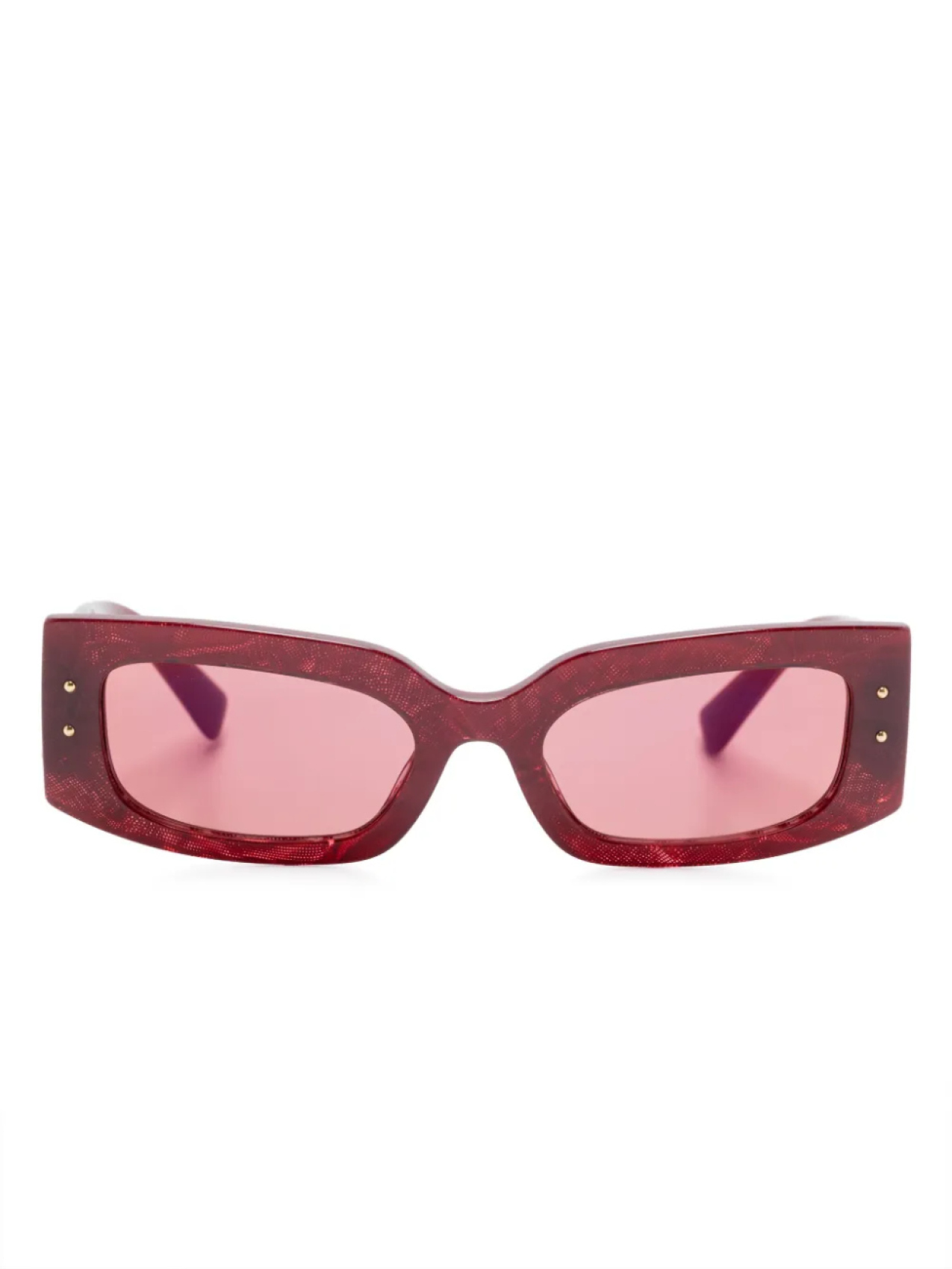 

Солнцезащитные очки с логотипом Dolce & Gabbana Eyewear, красный