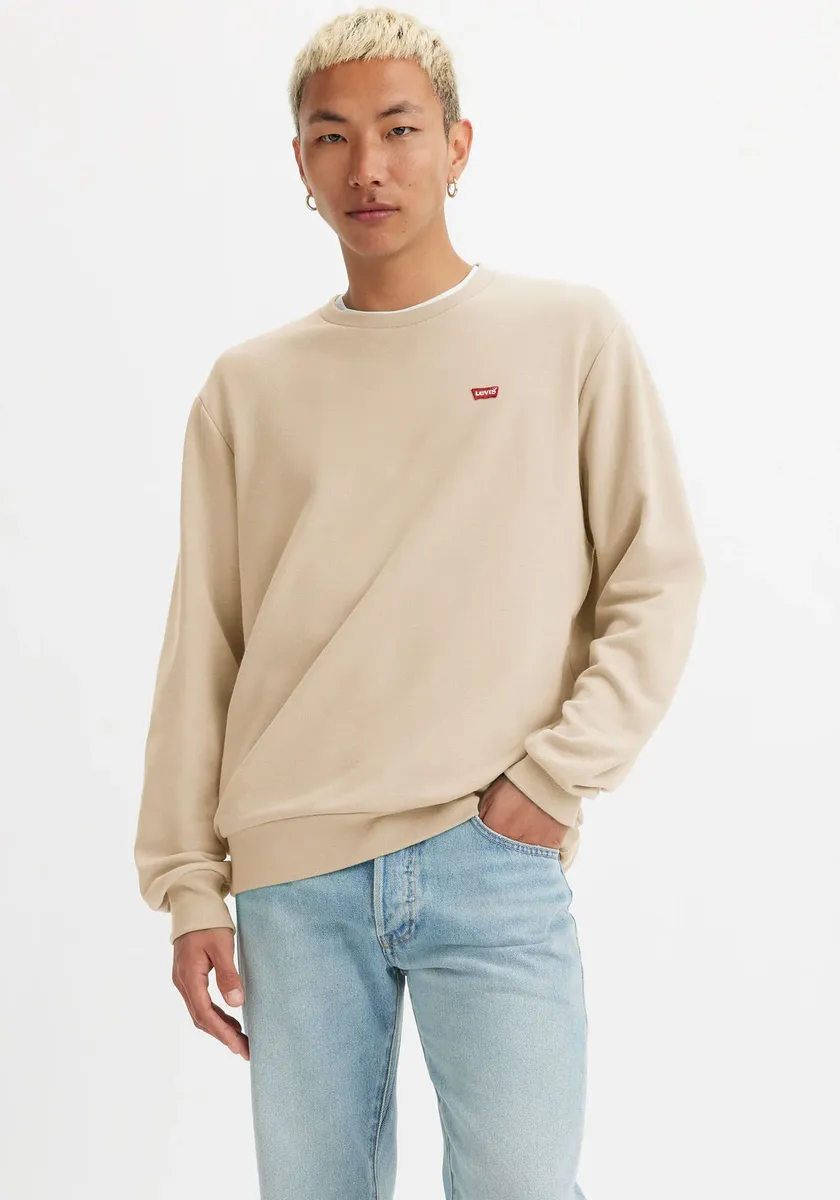 

Толстовка Levi's "SWEATSHIRT NEW ORIGINAL CREW", цвет Fog French Terry