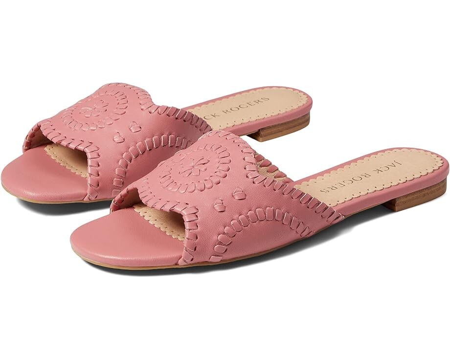 

Сандалии Jack Rogers Thompson Slide, цвет Rose/Rose Gold