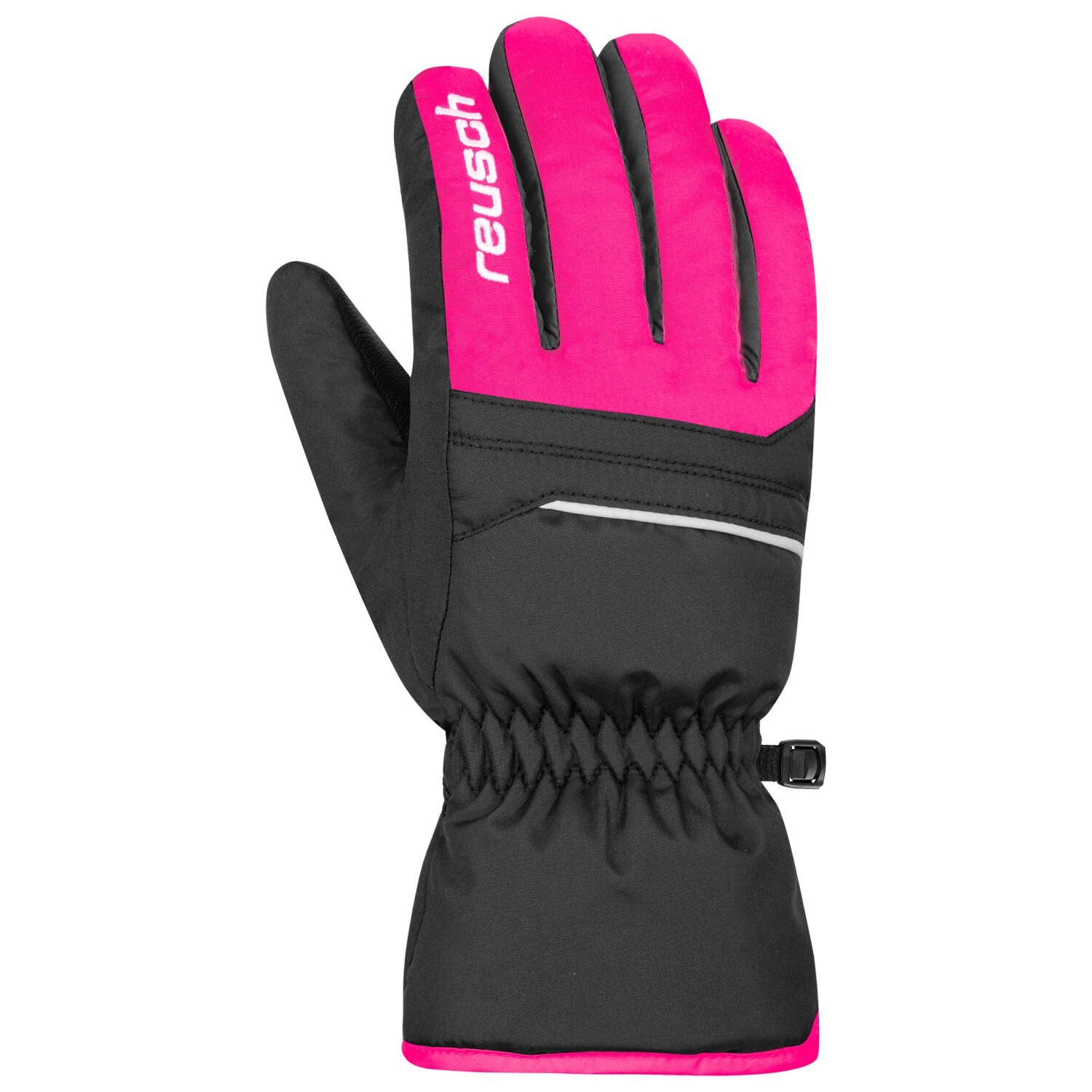

Перчатки Reusch Alan, цвет Black/Pink Glo