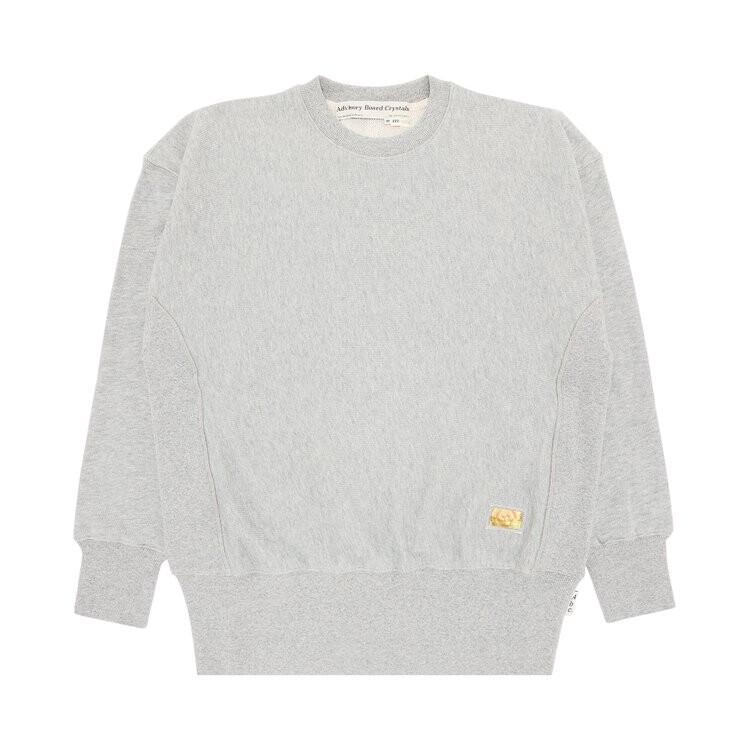 

Толстовка Advisory Board Crystals Hologram French Terry Crewneck, серый
