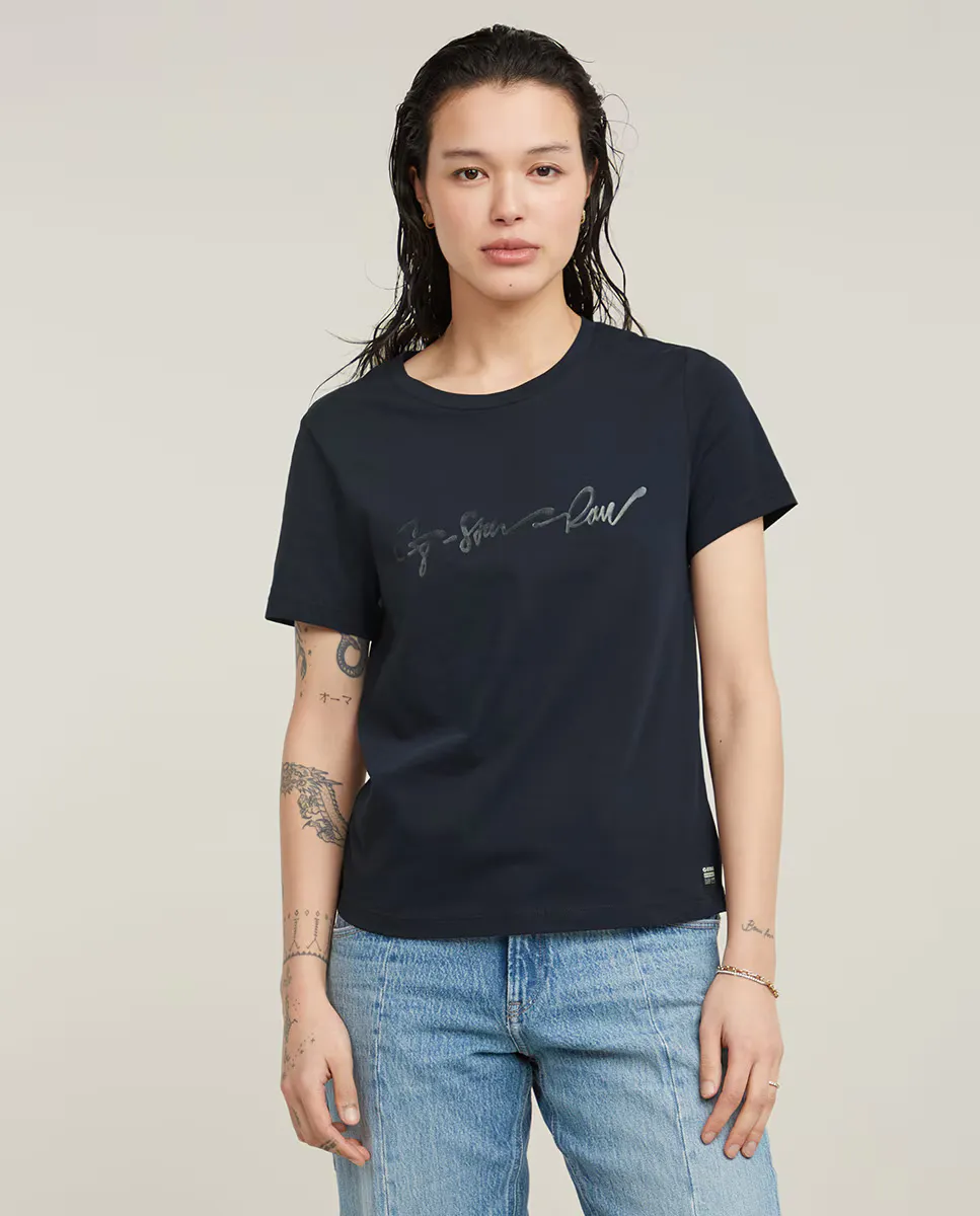

Женский топ G-Script Shiny Top G-Star, синий