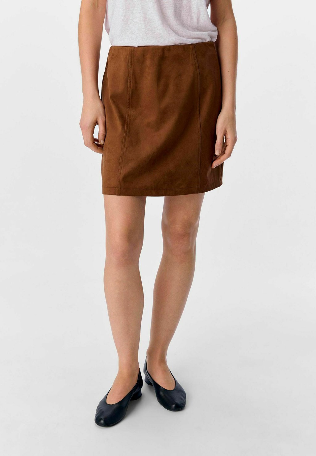 

Мини-юбка A-line skirt Object, светло-коричневый