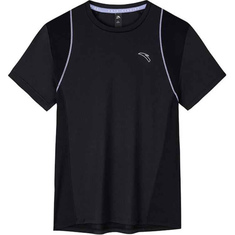 

Футболка женская базовая черная Anta Running Collection