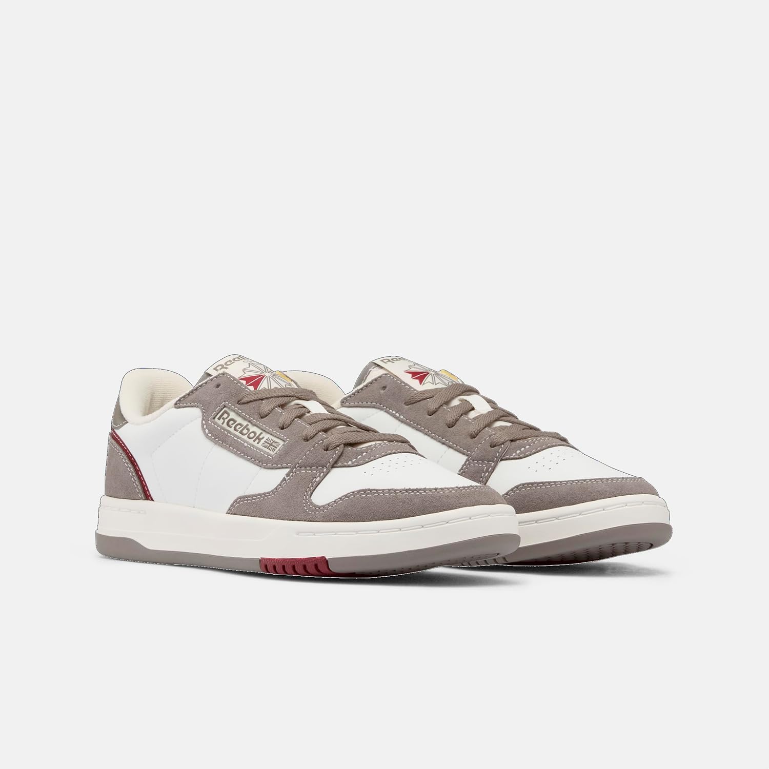 Кроссовки Reebok Unisex-Adult Phase Court, красный/серый — фото 4