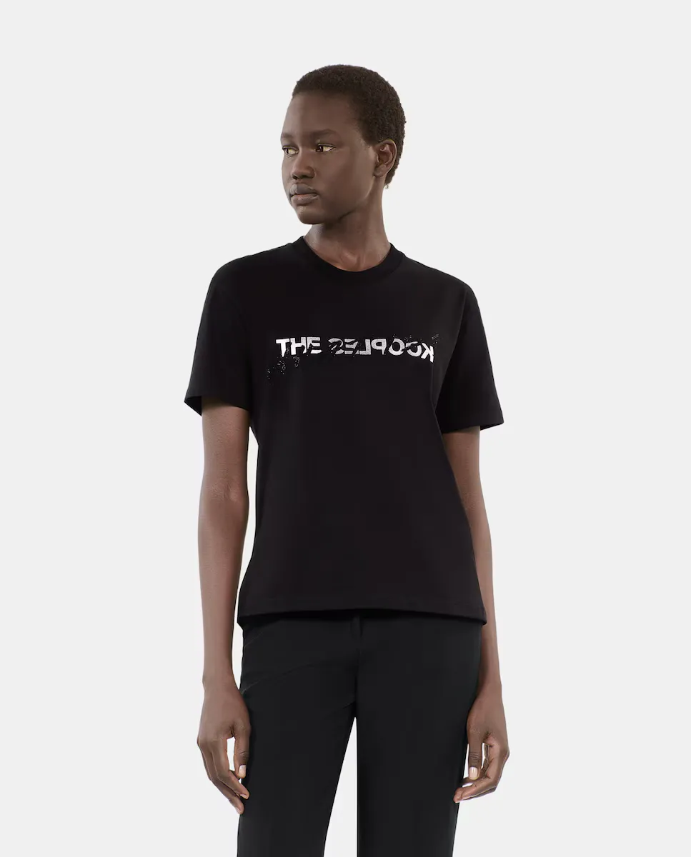

Футболка женская с коротким рукавом "Что такое The Kooples, черный