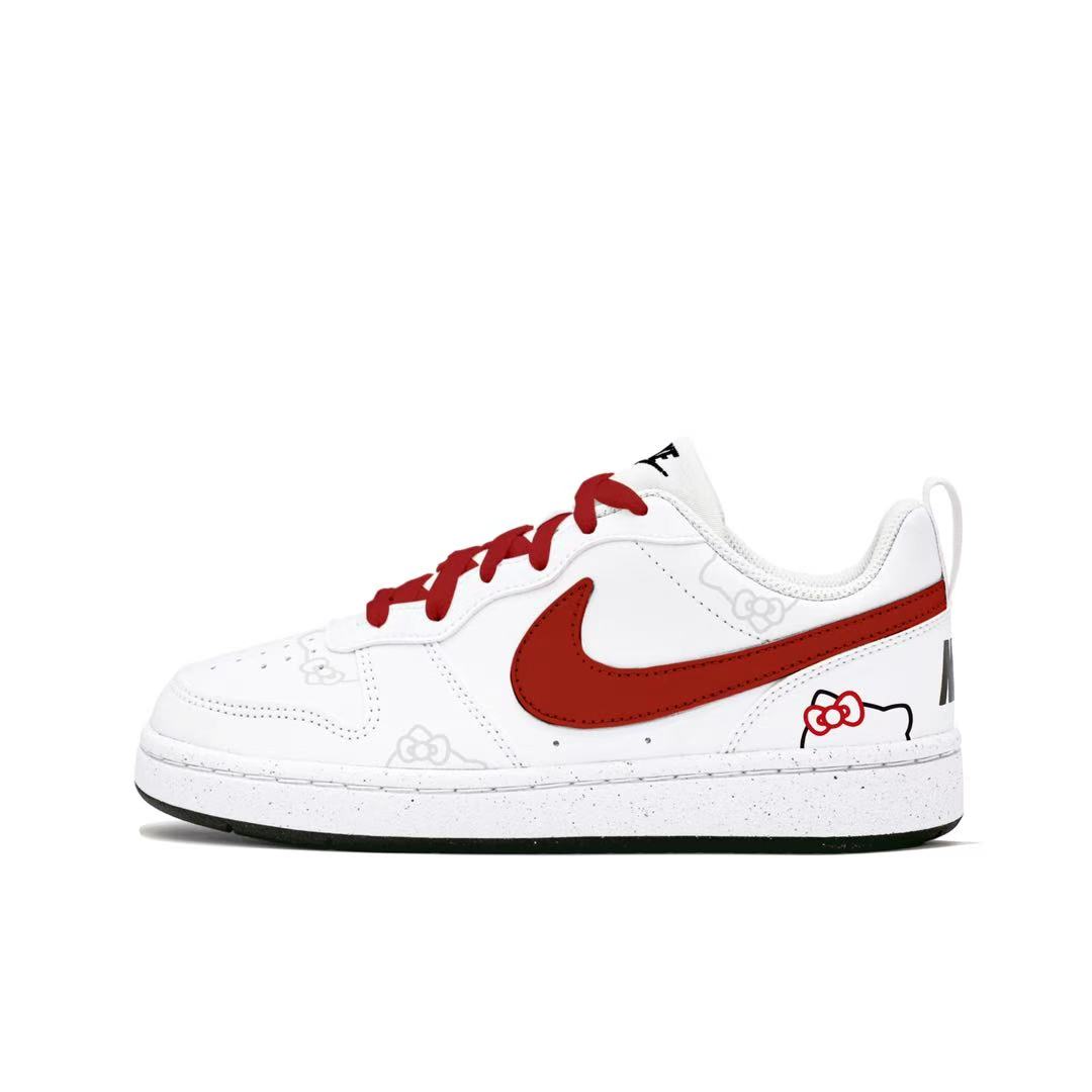 

Детские скейтерские кроссовки Unisex Nike, красный