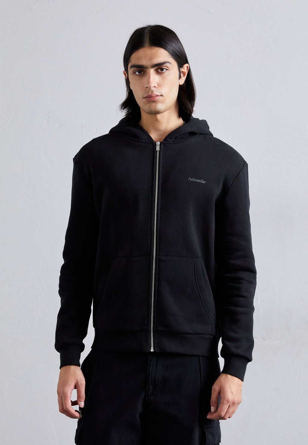 

Толстовка на молнии REGULAR ZIP HOODIE Holzweiler, черный