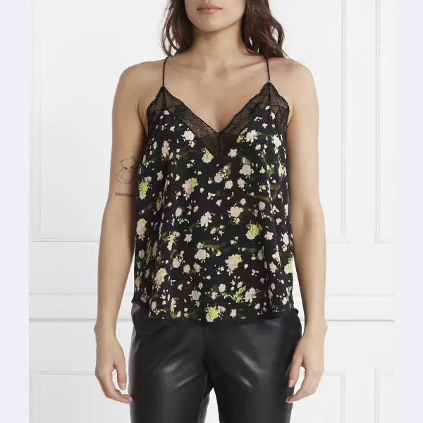 

Топ стандартного кроя Zadig&Voltaire, черный