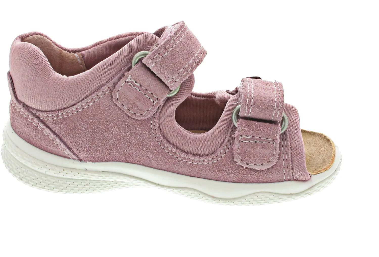 Лауфлерншу Polly из велюровой кожи, Superfit, розовый — фото 3