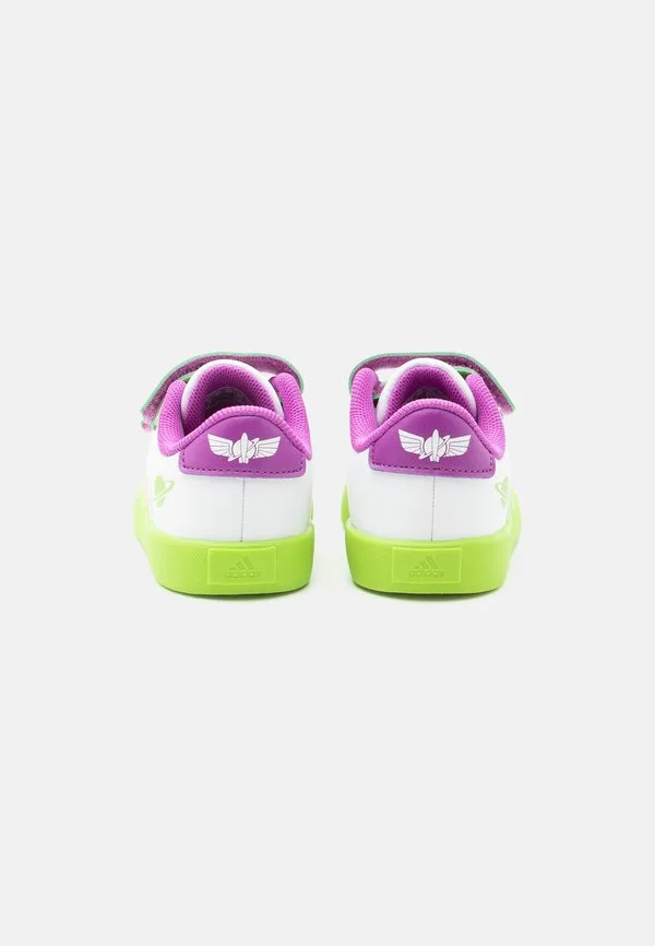 Кроссовки для бега по шоссе court buzz Adidas Performance, Footwear White/Semi Solar Green — фото 3