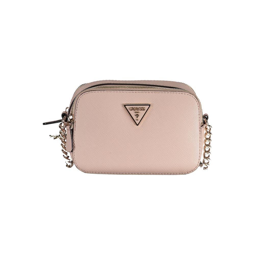

Розовая полиэтиленовая сумочка Guess Shoes