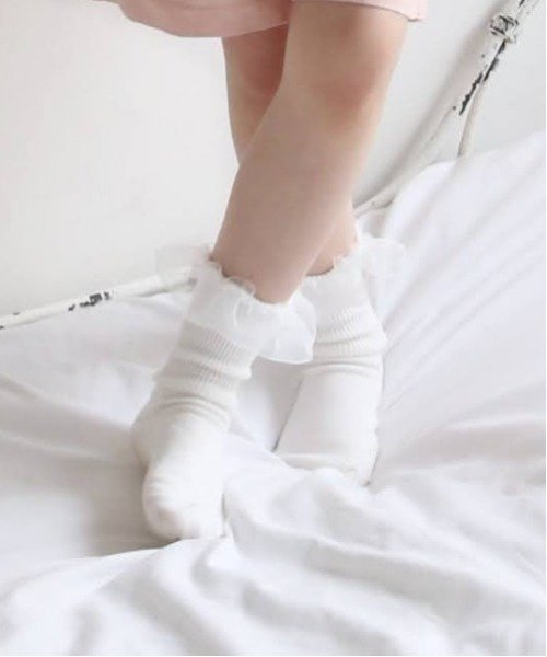 Носки Yui до щиколотки Rora, White