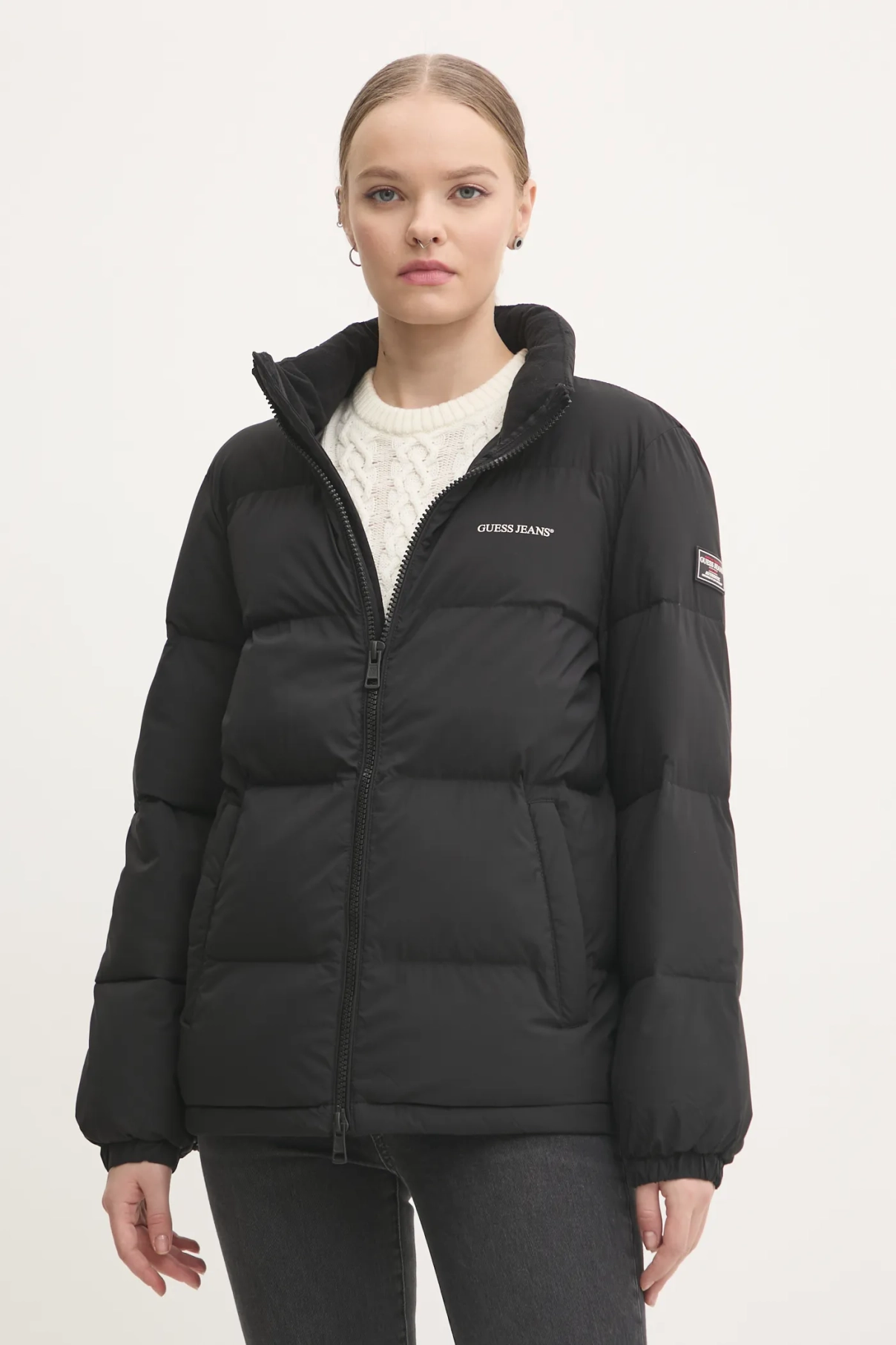 

Куртка Guess Jeans, черный
