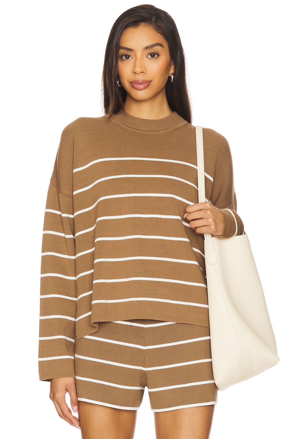 

Свитер Leo La Ligne, tan & cream
