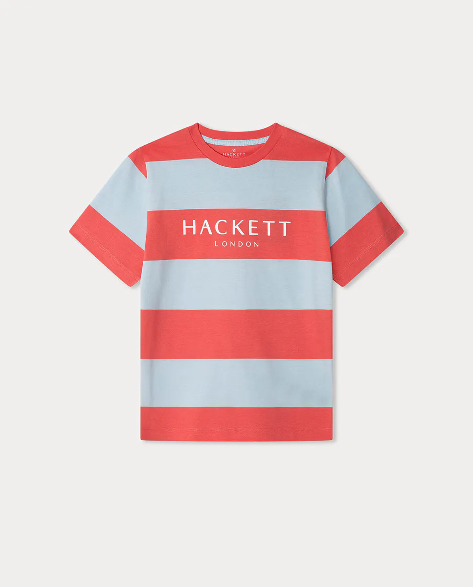 

Футболка для мальчиков с широкими полосками Hackett, мультиколор
