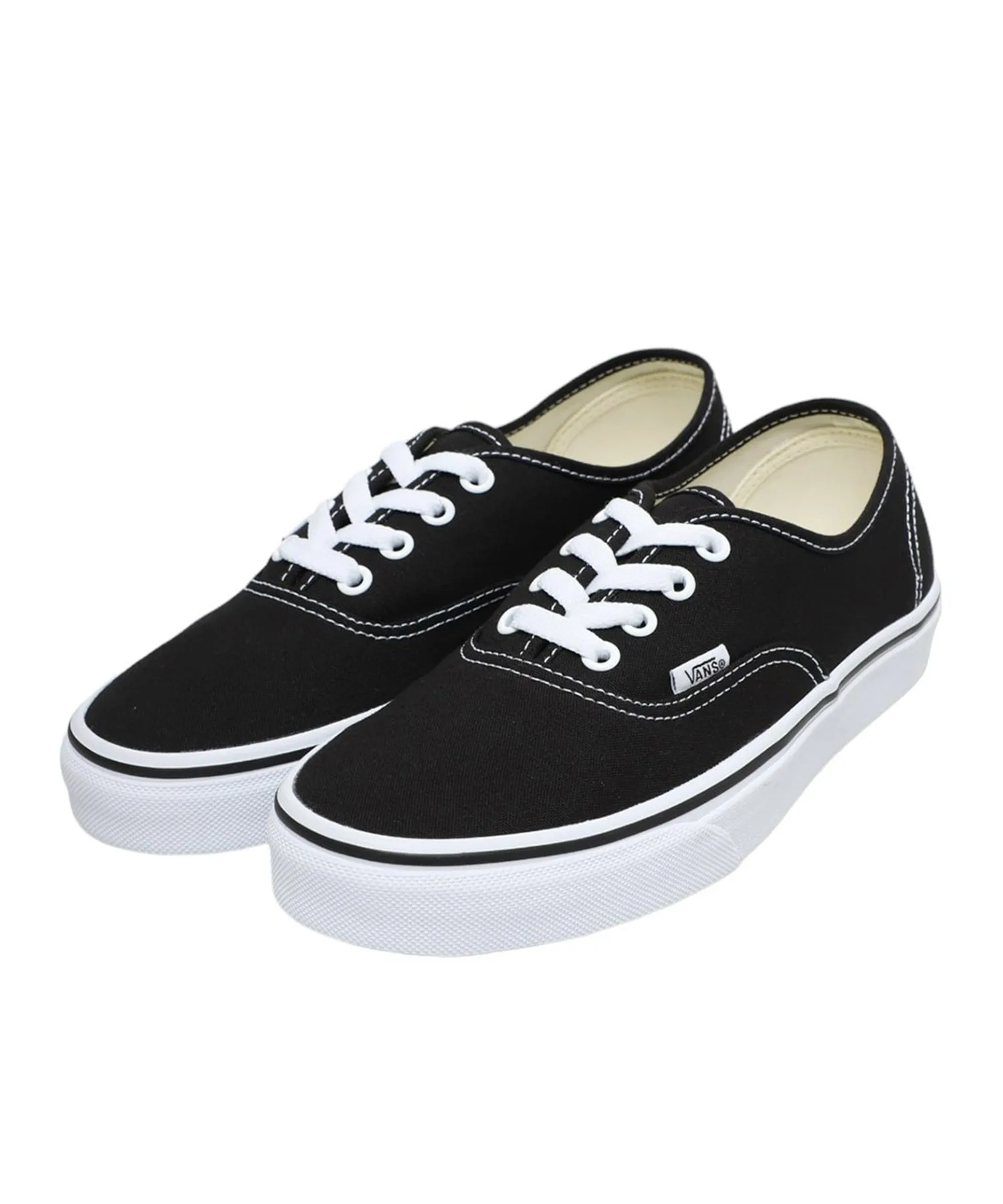 Унисекс кеды VANS AUTHENTIC из канваса чёрные — фото 4