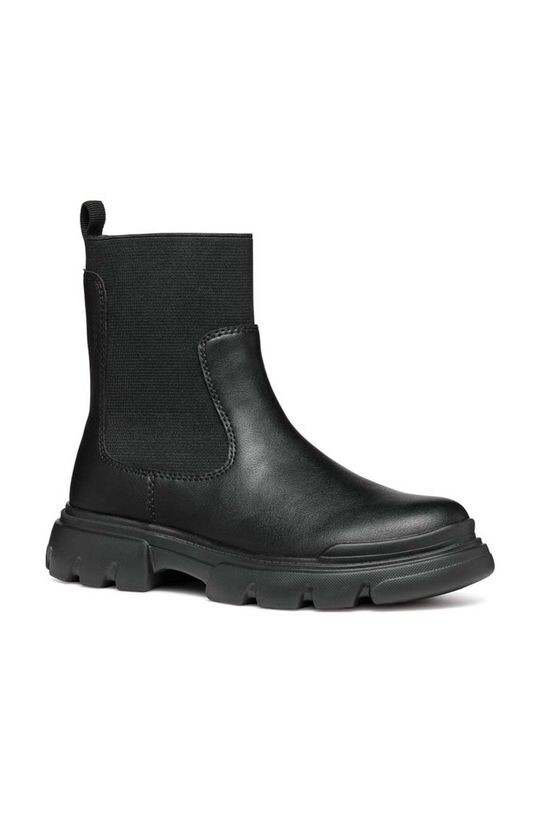 

JUNETTE детские ботинки челси Geox, черный