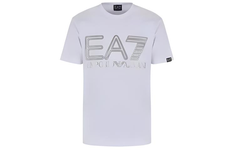 

Футболка EA7 мужская белая EMPORIO ARMANI