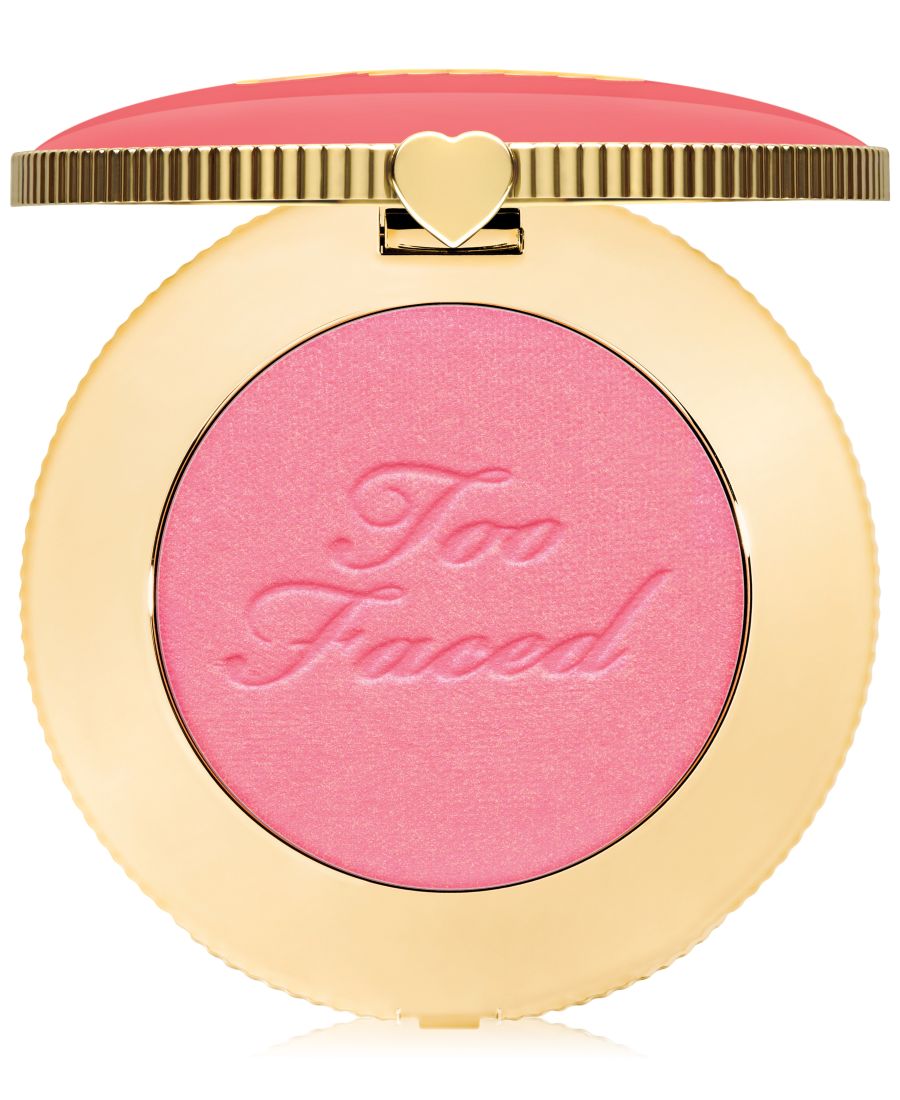 

Облачный румянец, размытый эффект Too Faced, цвет golden hour - peach pink