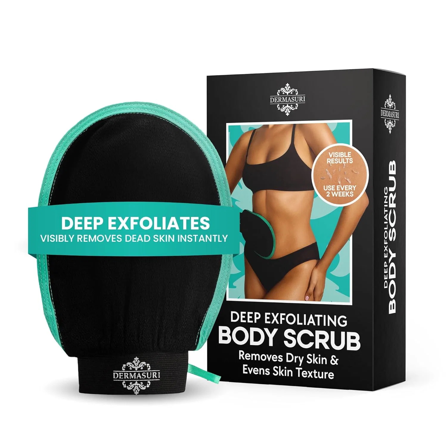 Отшелушивающая рукавица Dermasuri Deep Exfoliating Mitt Dermasuri
