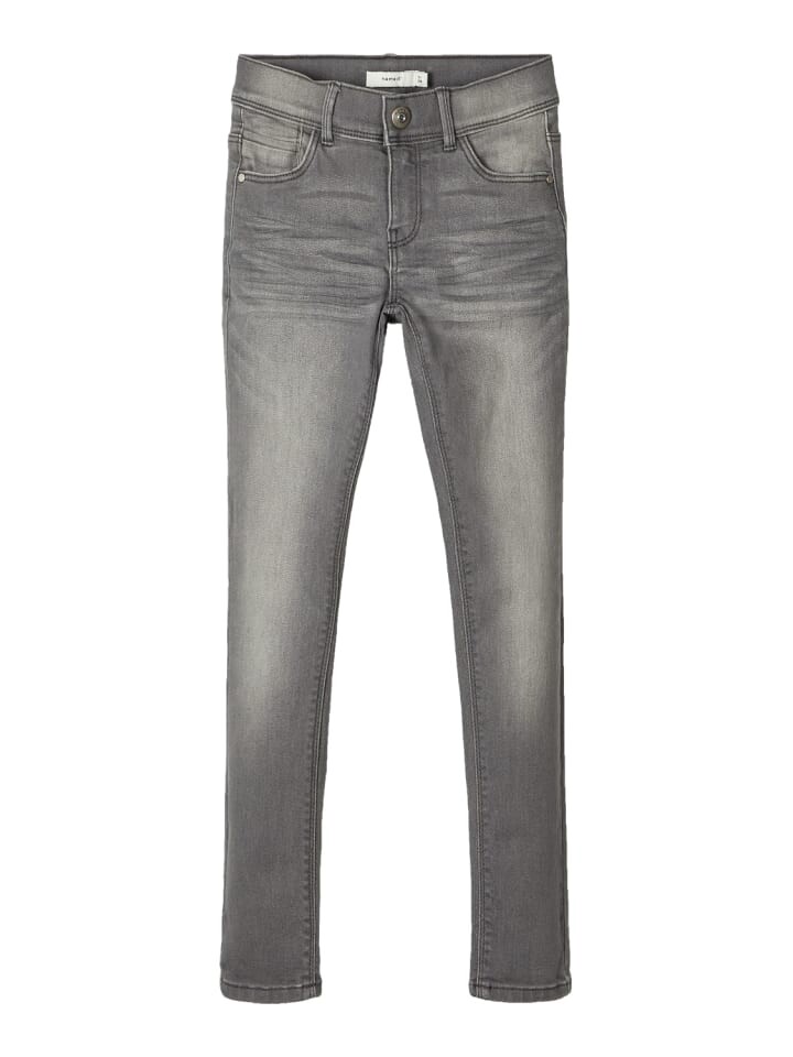 

Джинсы name it Skinny Fit Jeans für Mädchen, цвет Light Grey Denim