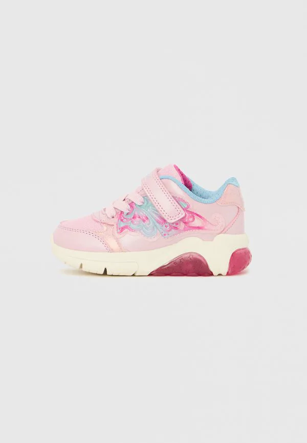 Кроссовки для девочек fadinlight Geox, Pink/Sky