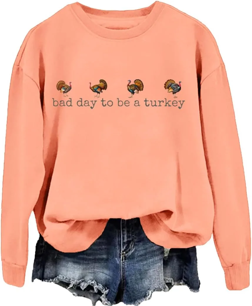 

Толстовка с принтом "Bad Day To Be a Turkey"