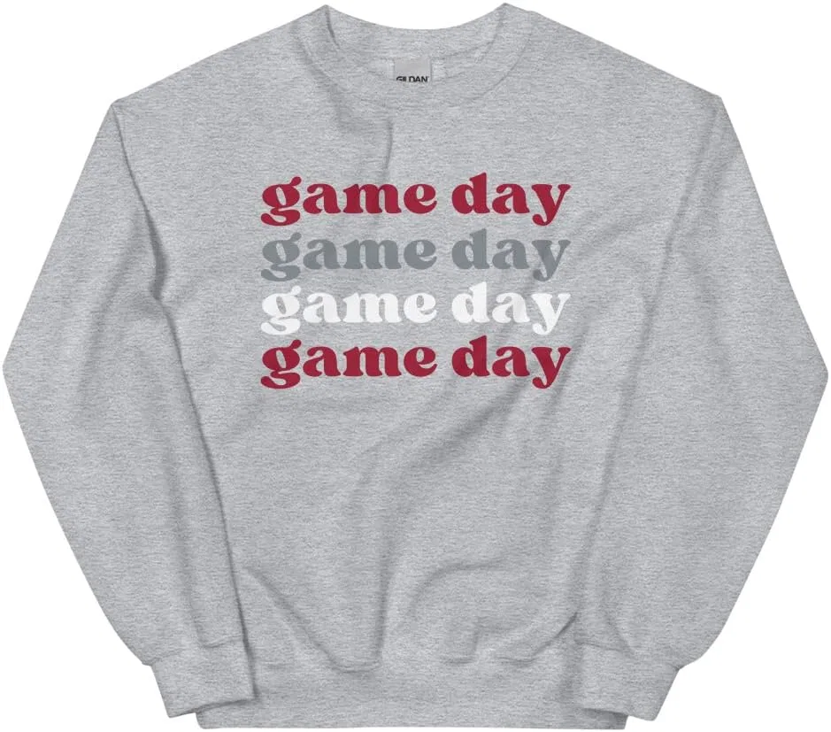 Спортивный свитшот Game Day Unisex для футбола Generic, серый