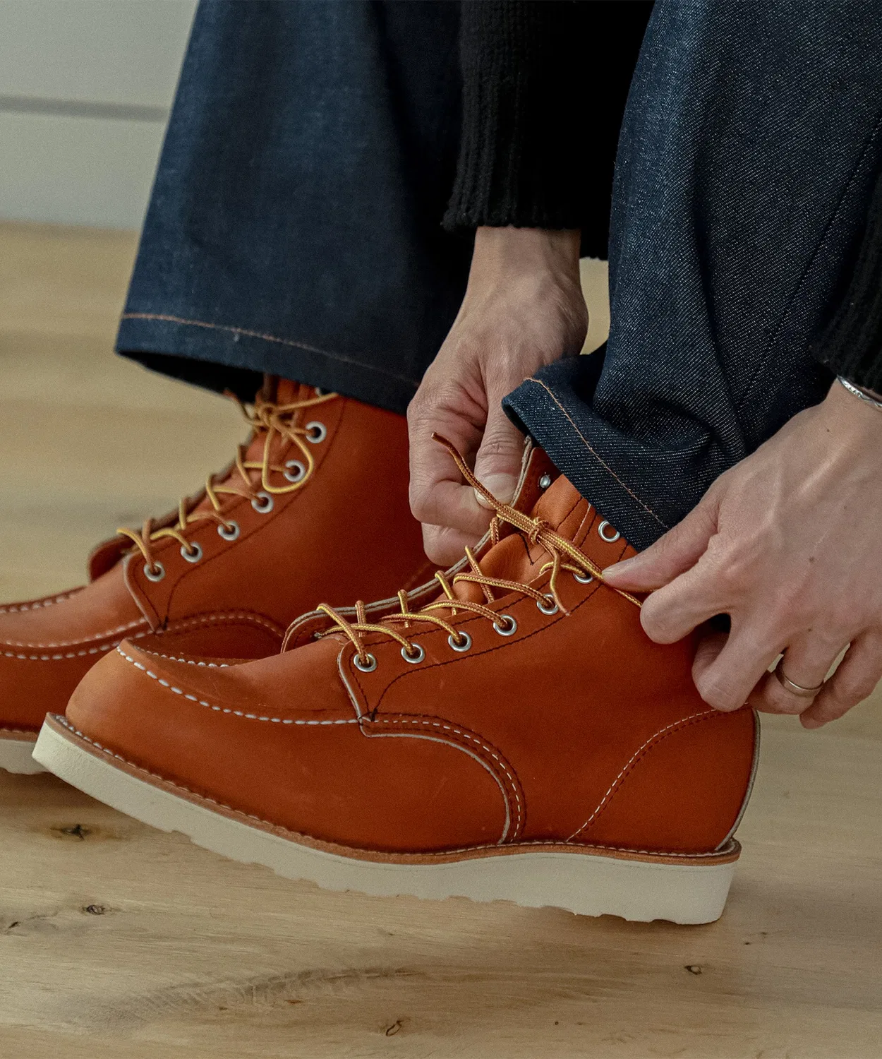 Ботинки 6 дюймов Moc Toe Red Wing Oro Legacy Leather коричневый