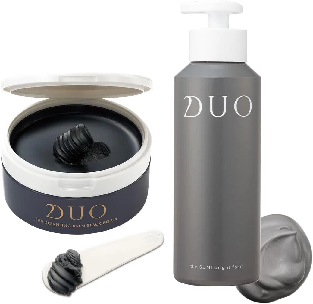 Набор DUO — Для снятия макияжа : очищающий бальзам Black Repair 66 г и пенка Bright Foam BK 150 г