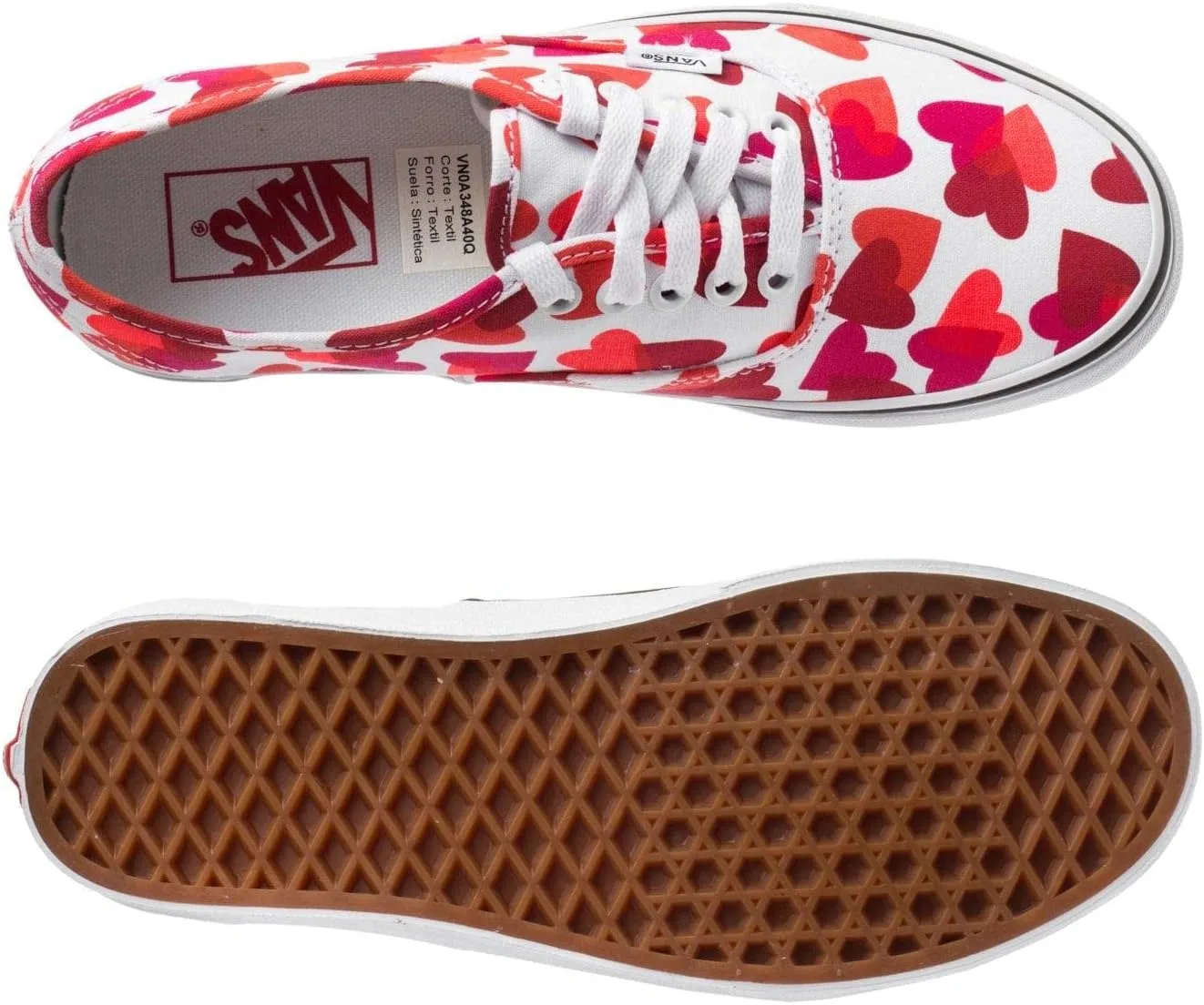 Кроссовки унисекс Vans Многоцветный, ЕС, мультиколор — фото 2