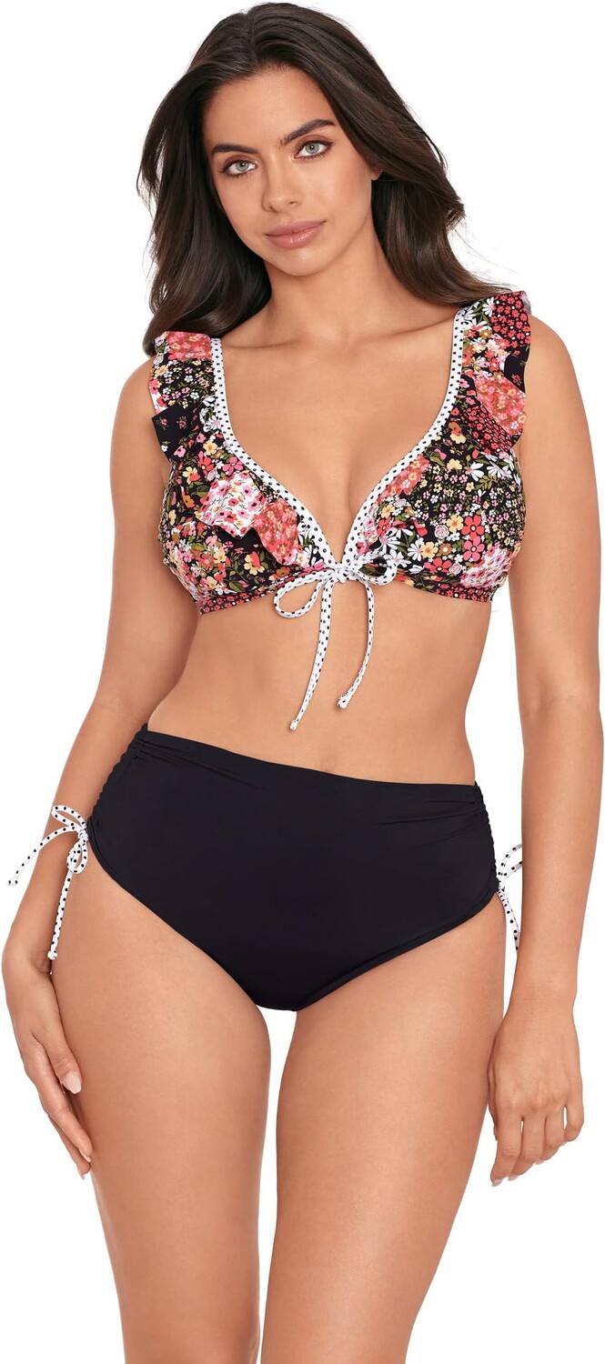 

Плавки Skinny Dippers Jellyroll Transformer Bottoms, черный