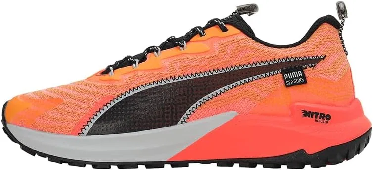 Беговые кроссовки PUMA Fast-trac Nitro 2 унисекс, Neon Sun Clementine Puma Black — фото 3