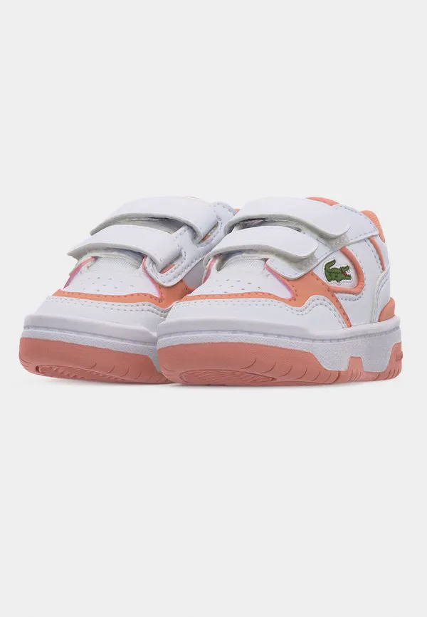 Детский набор для судебных церемоний, кроссовки унисекс Lacoste, White/Pink — фото 3