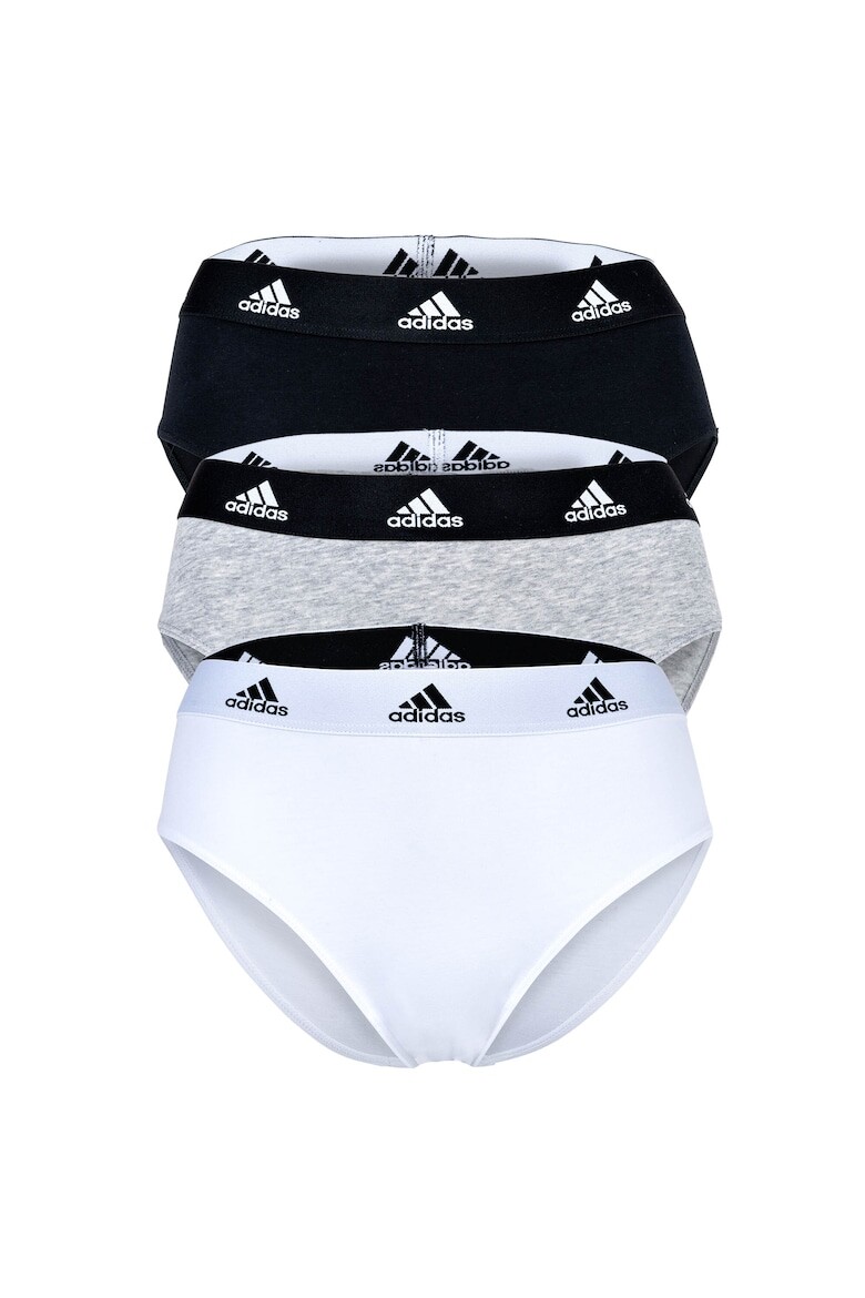 

Бикини с логотипом - 3 пары Adidas, черный