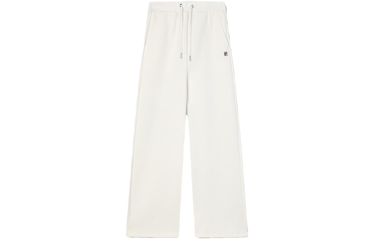 

Вязаные спортивные штаны Women's FILA, белый