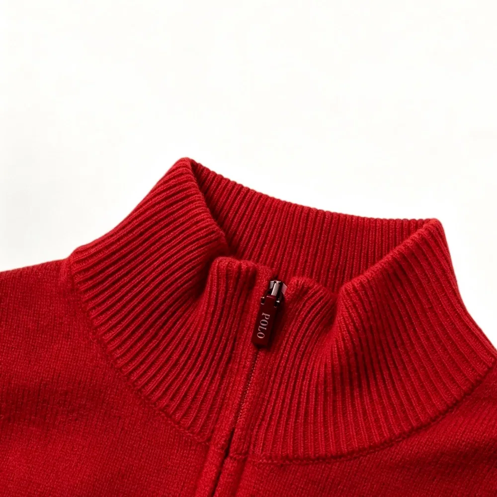 Свитер Polo Ralph Lauren Standard мужской красный — фото 4