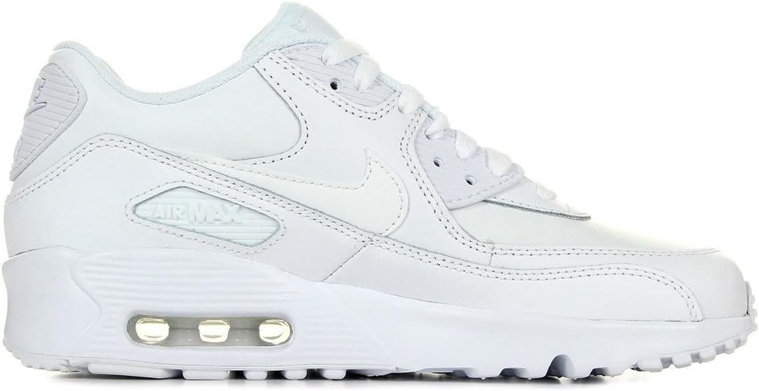 Кроссовки Nike Air Max 90 (Big Kid), белый — фото 4