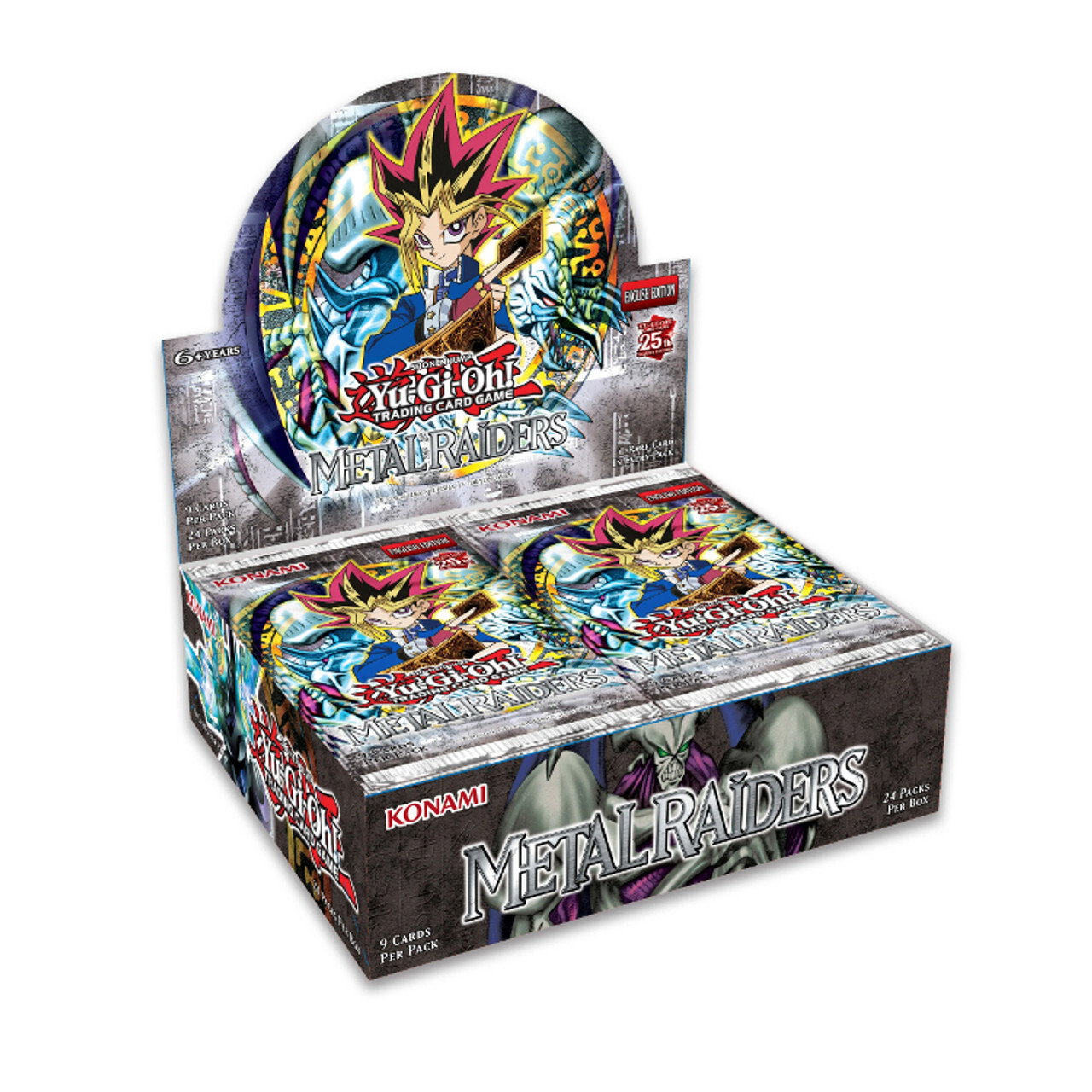 

Карточная игра Yu-Gi-Oh!: Metal Raiders - 25th Anniversary Edition - Booster Box